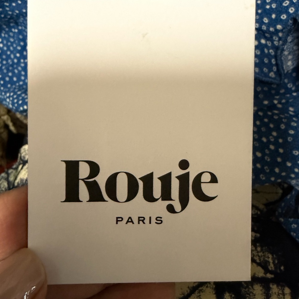 Rouje Paris wrap dress nwt size 34 us 2 - Picture 10 of 11